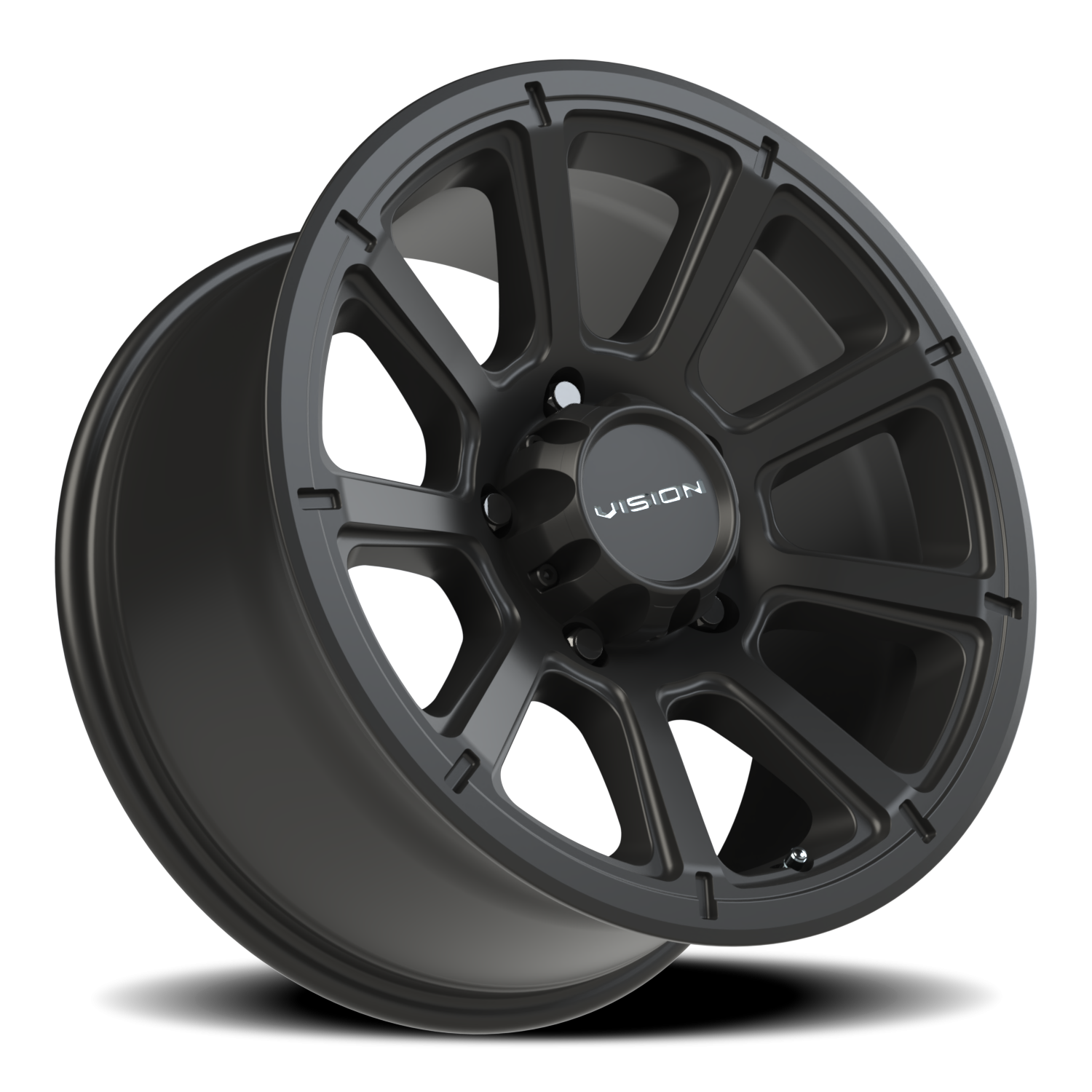 Vision Wheel 353 Matte Black 18x9 +12 5x150mm 110.2mm - Wheelwiz
