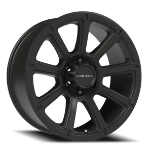 Vision Wheel 353 Matte Black 20x9 +18 6x135mm 87.1mm - Wheelwiz