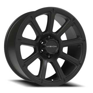 Vision Wheel 353 Matte Black 20x9 +18 6x139.7mm 106.2mm