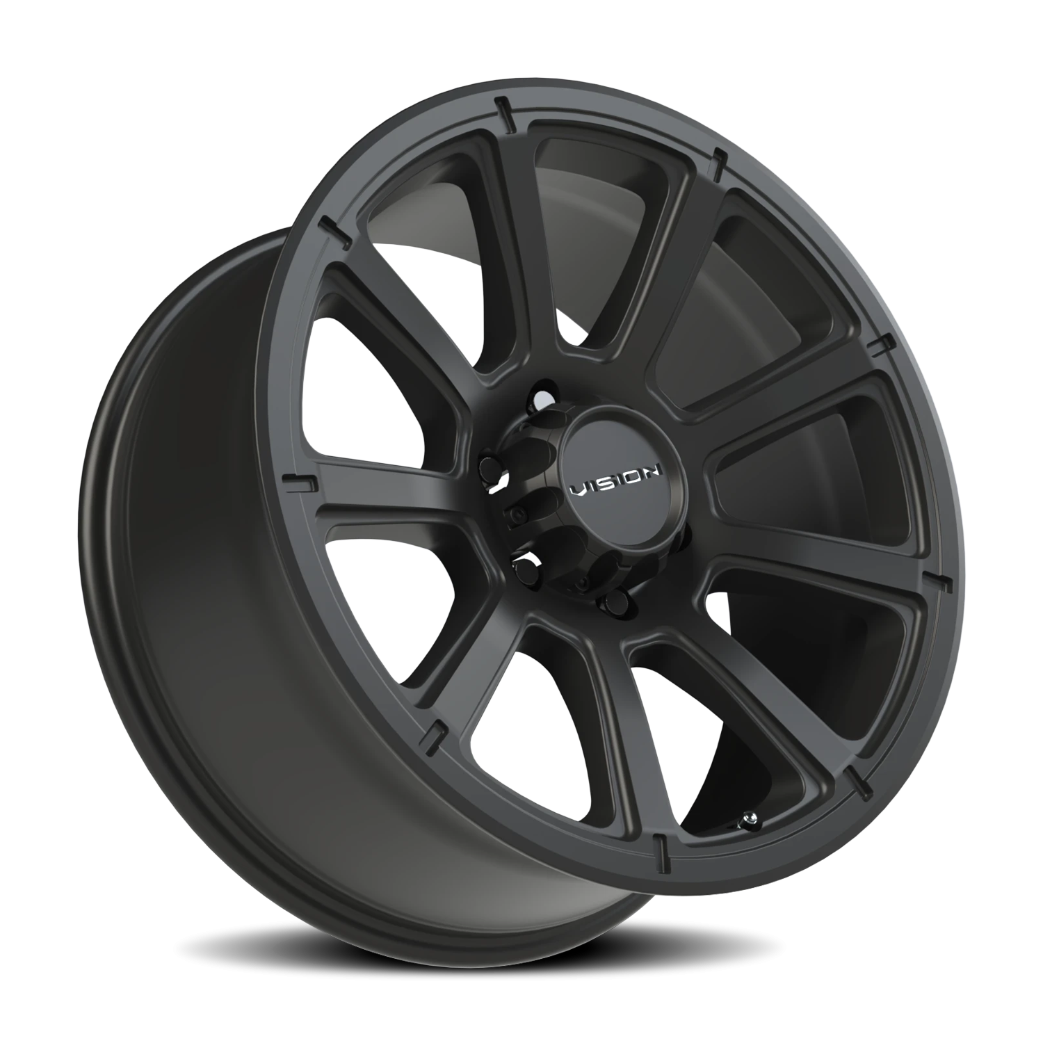 Vision Wheel 353 Matte Black 20x9 +18 6x139.7mm 106.2mm - Wheelwiz