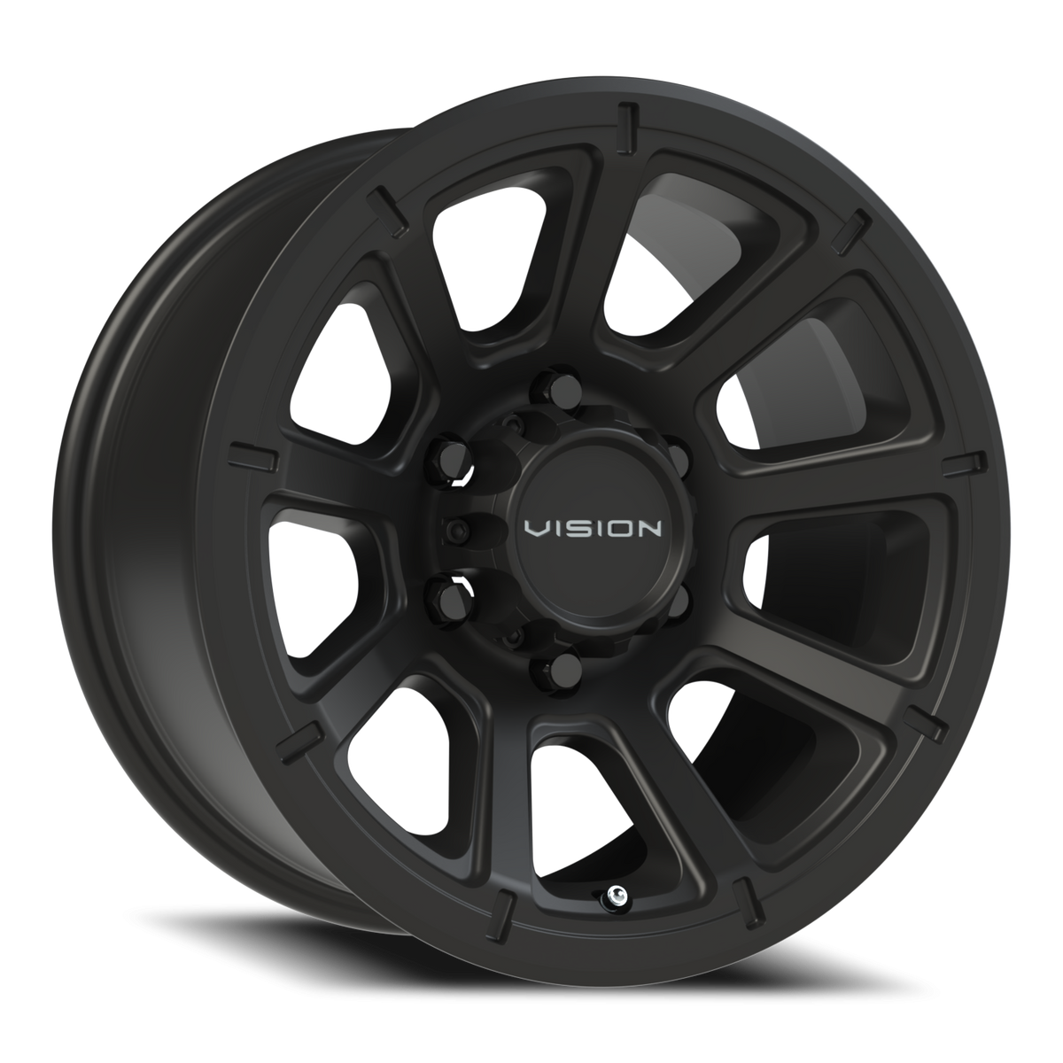 Vision Wheel 353 Matte Black 16x8 0 6x139.7mm 110mm - Wheelwiz