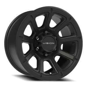 Vision Wheel 353 Matte Black 16x8 0 6x139.7mm 110mm - Wheelwiz