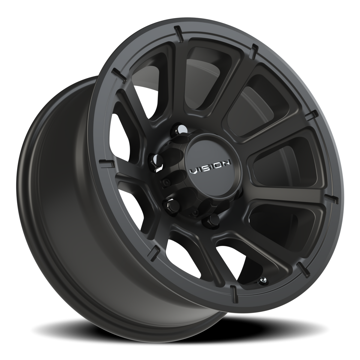 Vision Wheel 353 Matte Black 16x8 0 6x139.7mm 110mm - Wheelwiz