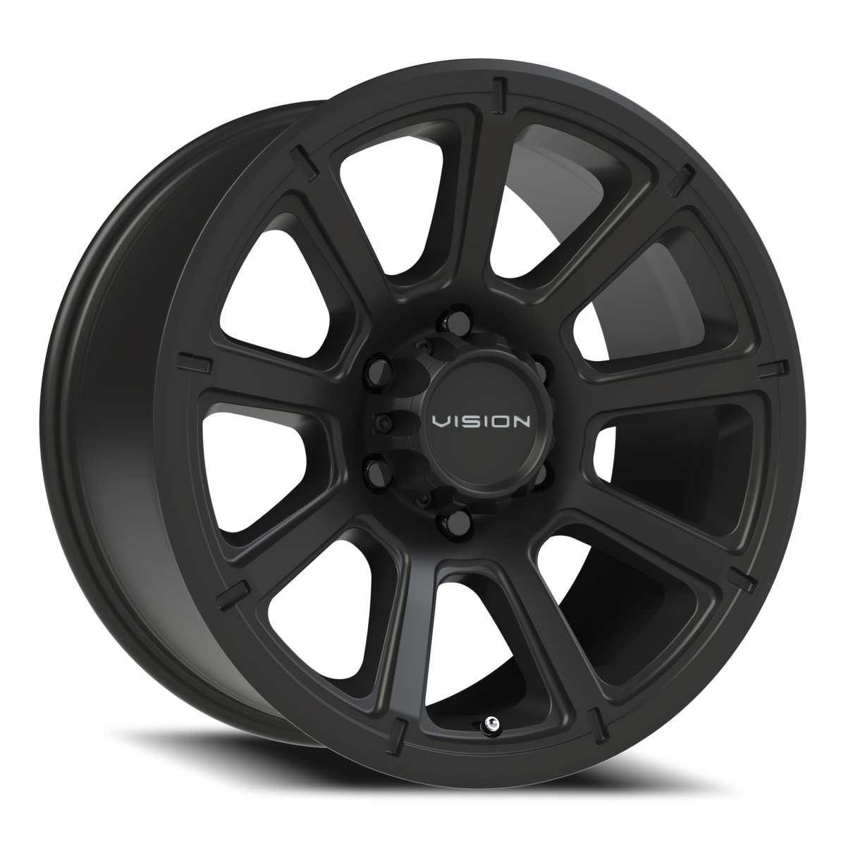 Vision Wheel 353 Matte Black 18x9 +18 6x139.7mm 106.2mm - Wheelwiz