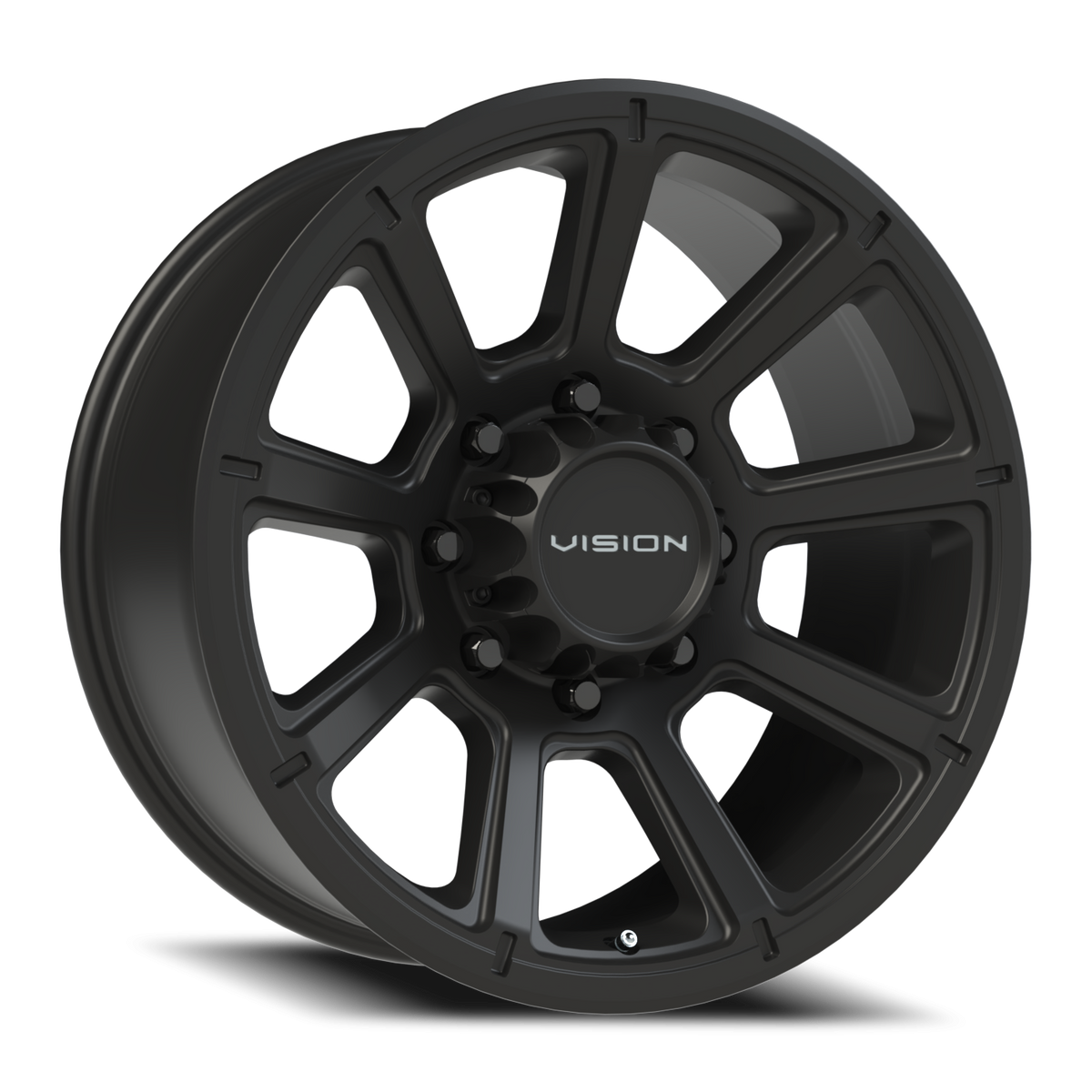 Vision Wheel 353 Matte Black 20x9 +12 8x170mm 125.2mm - Wheelwiz