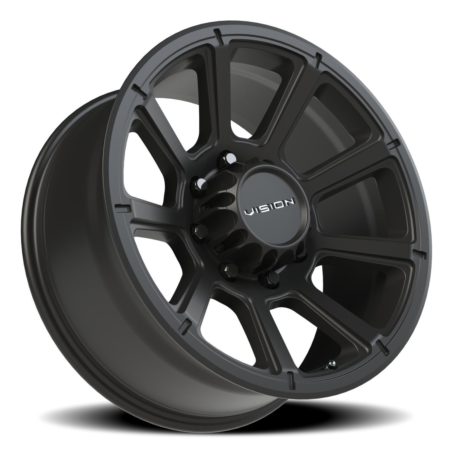 Vision Wheel 353 Matte Black 20x9 +12 8x170mm 125.2mm - Wheelwiz