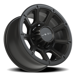 Vision Wheel 353 Matte Black 17x8.5 +18 8x165.1mm 125.2mm - Wheelwiz