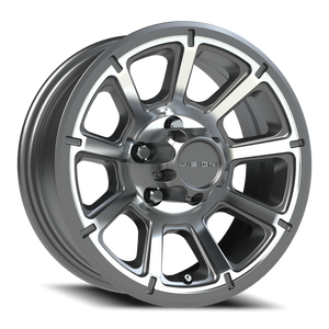Vision Wheel 353 Gunmetal Machined Face 15x6 0 5x114.3mm 83mm - Wheelwiz