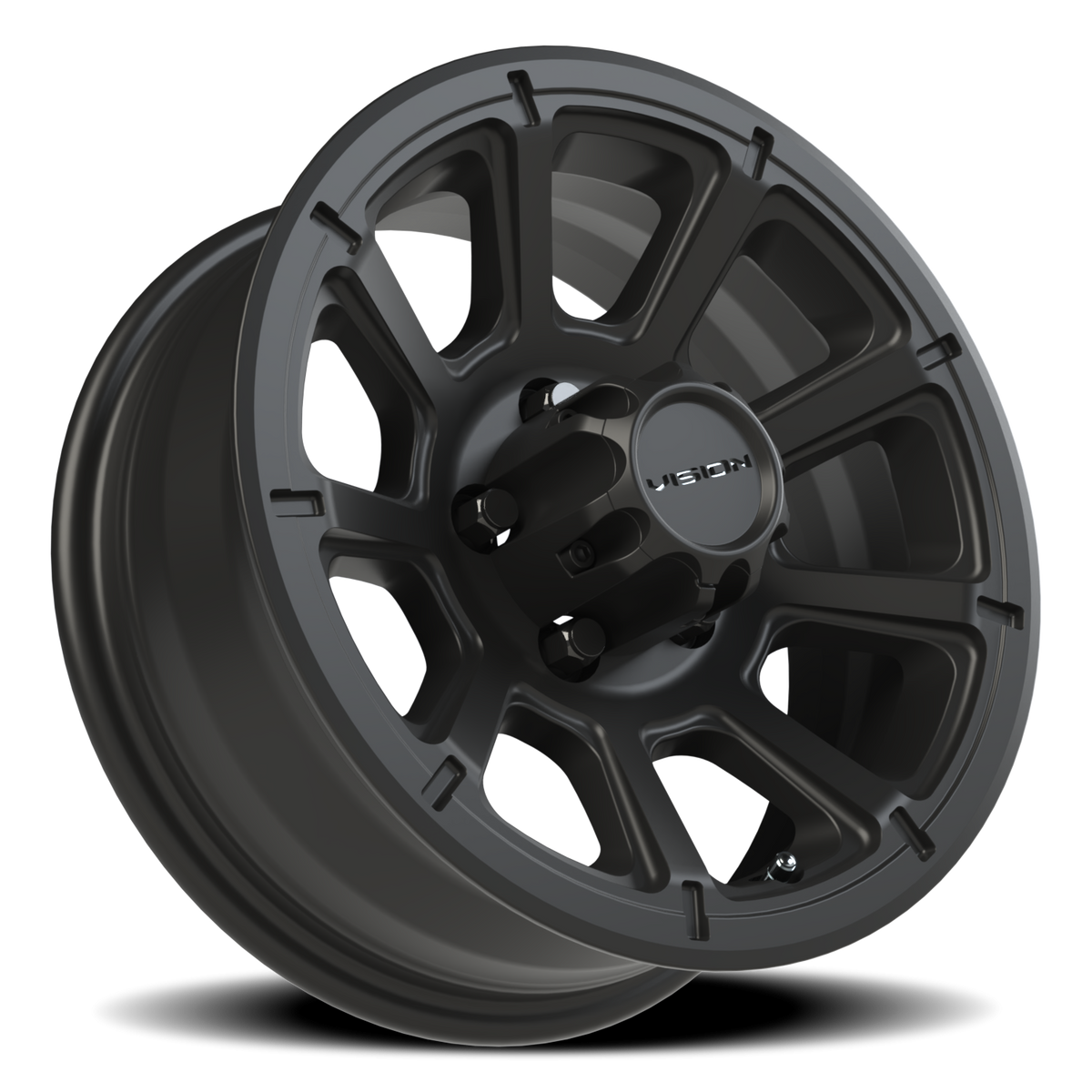 Vision Wheel 353 Matte Black 15x6 0 5x114.3mm 83mm - Wheelwiz