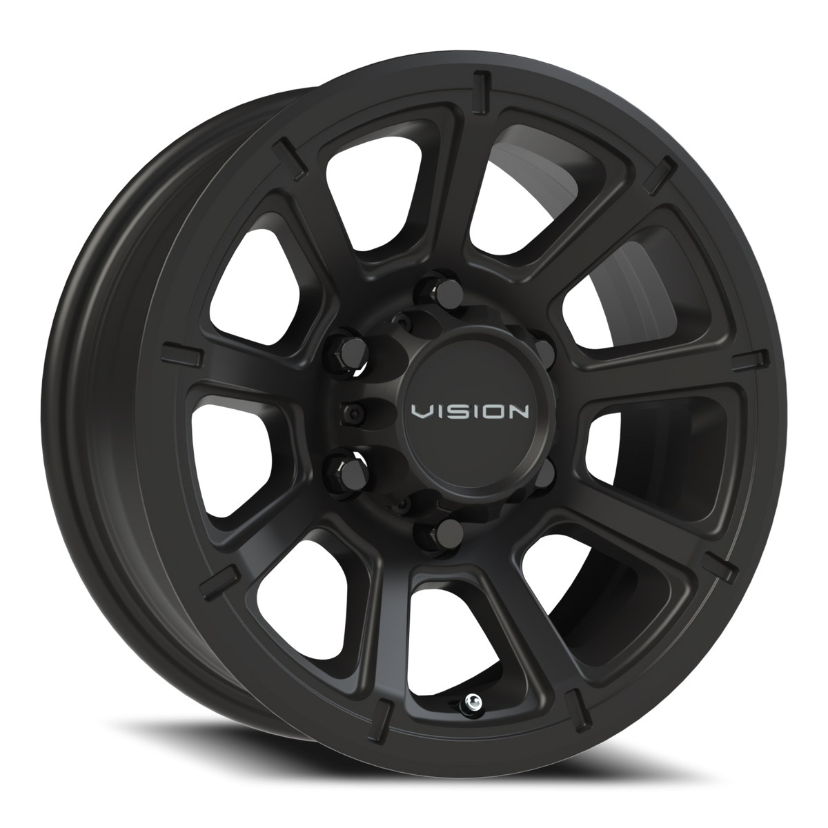 Vision Wheel 353 Matte Black 15x6 0 6x139.7mm 108mm - Wheelwiz