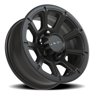Vision Wheel 353 Matte Black 15x6 0 6x139.7mm 108mm - Wheelwiz