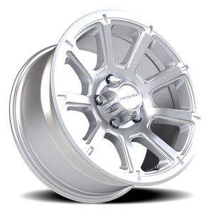 Vision Wheel 353 Winter Paint-Silver( Salt Resistant) 17x8.5 -6 5x127mm 78.1mm - Wheelwiz