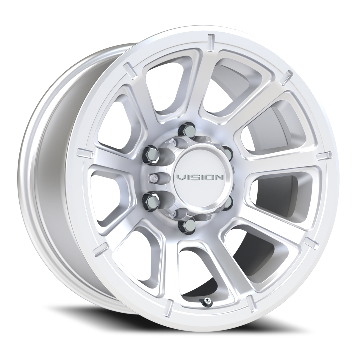 Vision Wheel 353 Winter Paint-Silver( Salt Resistant) 16x8 0 6x139.7mm 106.2mm - Wheelwiz