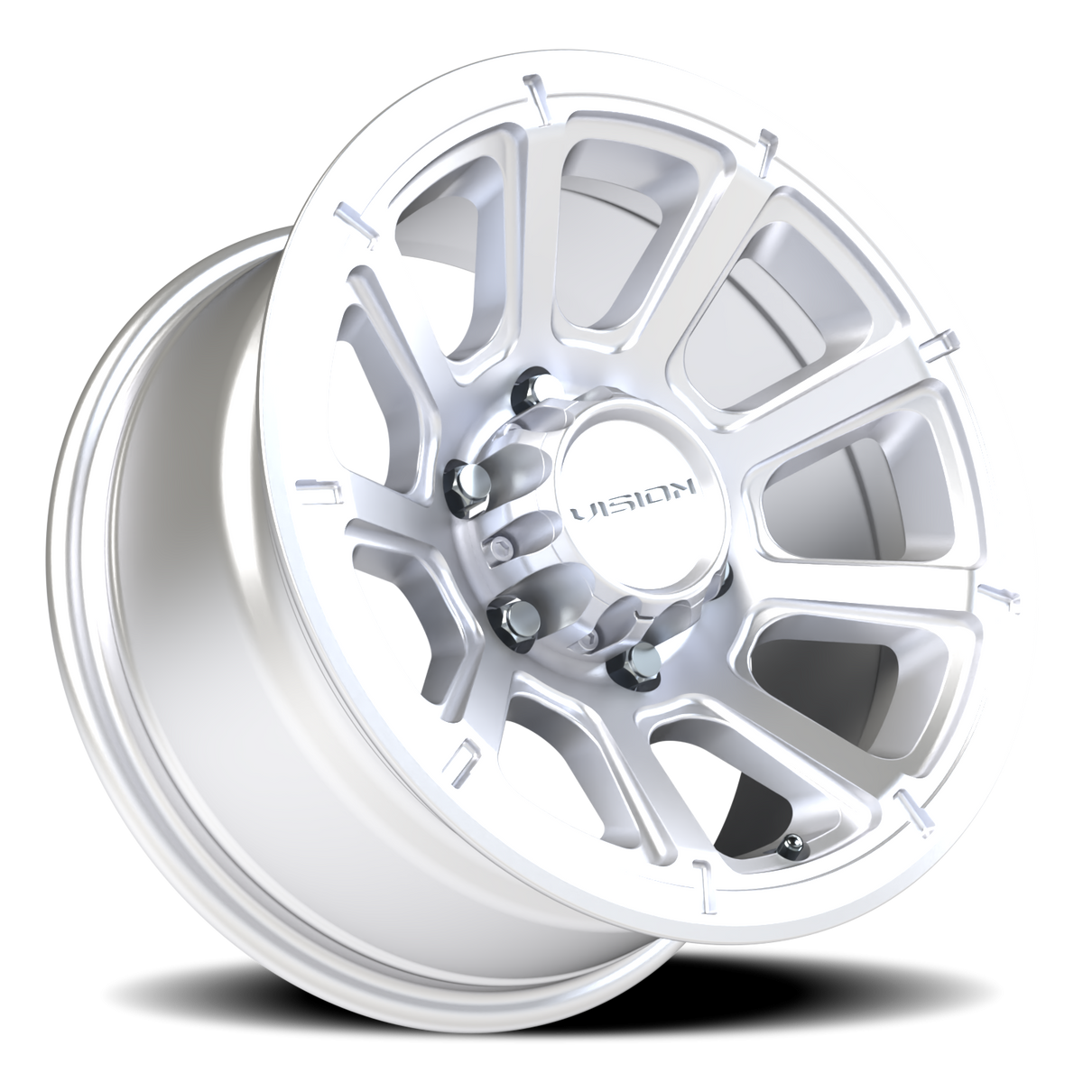 Vision Wheel 353 Winter Paint-Silver( Salt Resistant) 16x8 0 6x139.7mm 106.2mm - Wheelwiz