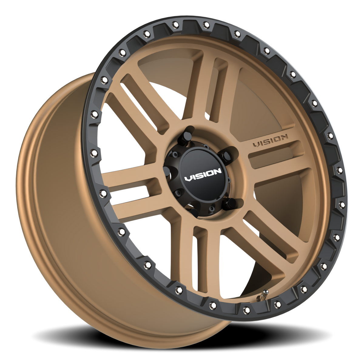 Vision Wheel 354 Bronze 20x9 +12 5x150mm 110.2mm - Wheelwiz