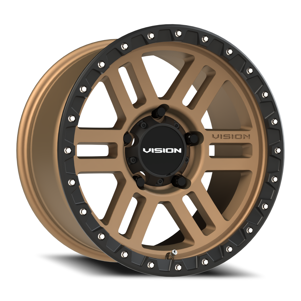 Vision Wheel 354 Bronze 17x9 +12 5x150mm 110.2mm - Wheelwiz