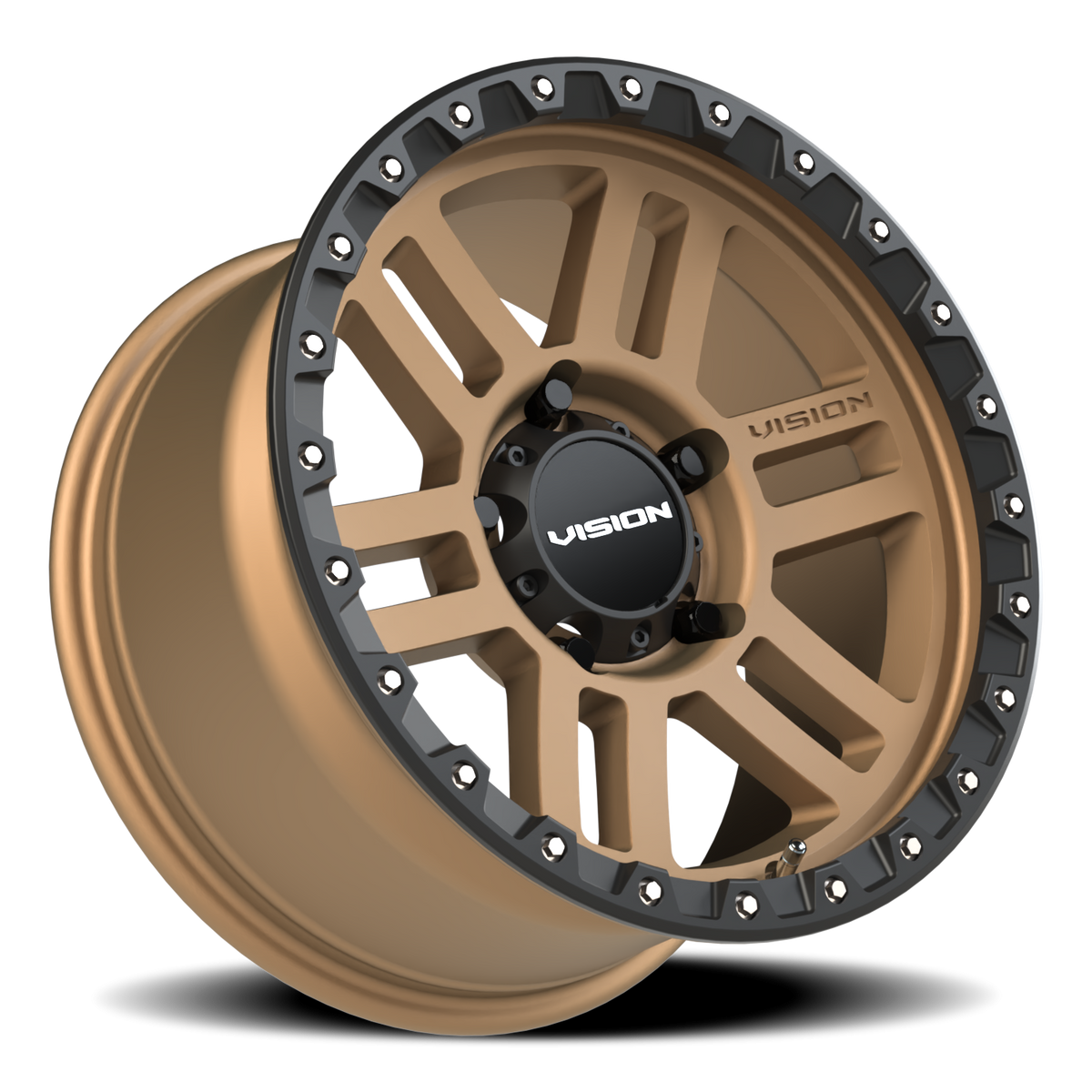 Vision Wheel 354 Bronze 17x9 +12 5x150mm 110.2mm - Wheelwiz