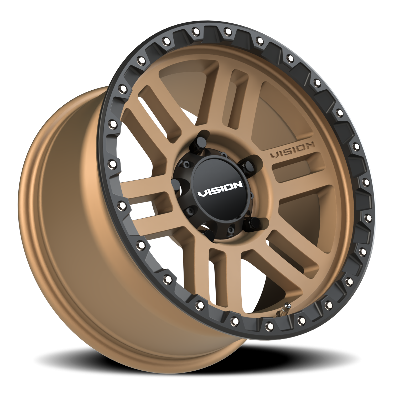 Vision Wheel 354 Bronze 17x9 +12 5x150mm 110.2mm - Wheelwiz