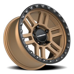 Vision Wheel 354 Bronze 17x9 +12 5x150mm 110.2mm - Wheelwiz