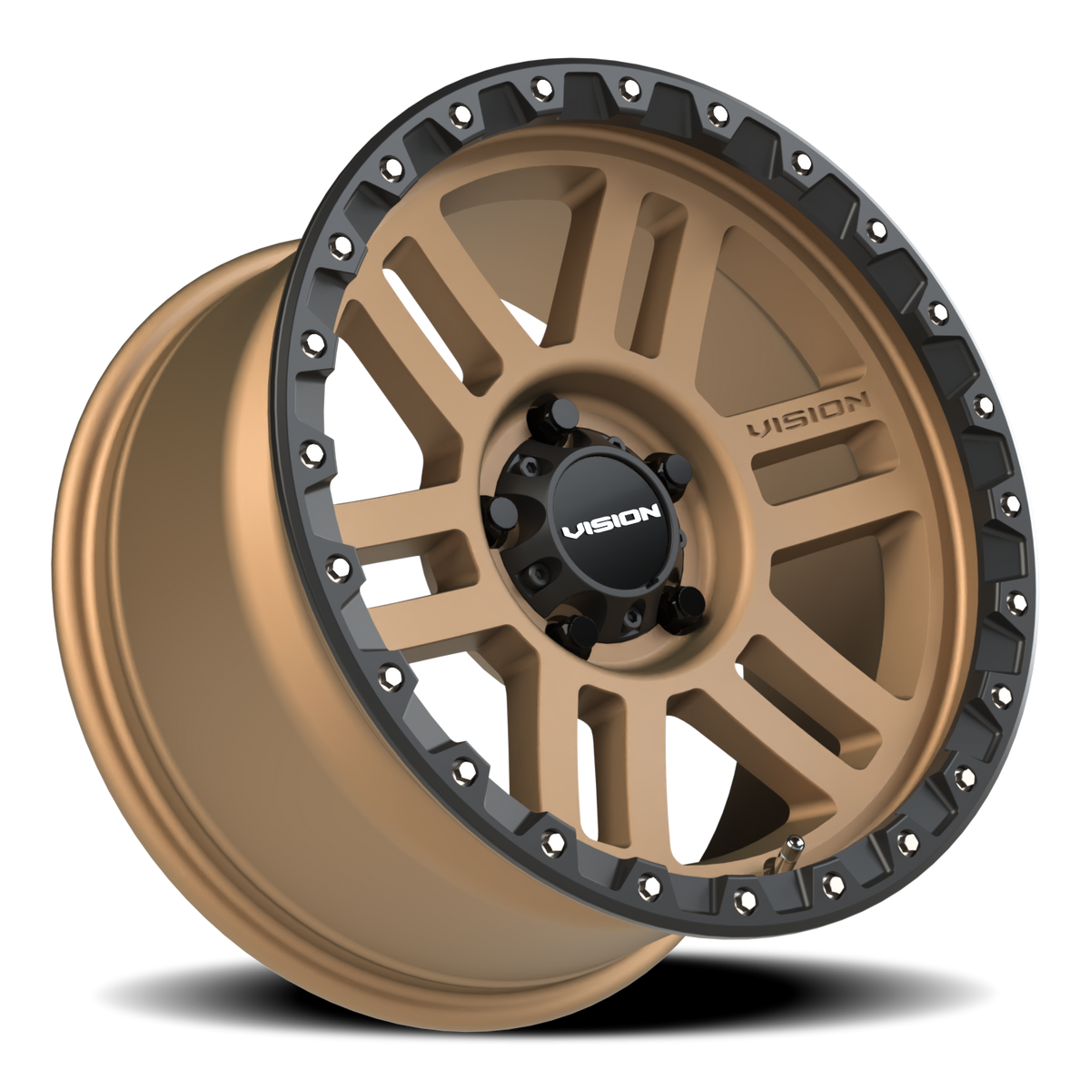 Vision Wheel 354 Bronze 17x9 -12 5x127mm 78.1mm - Wheelwiz