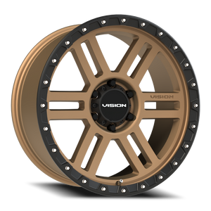 Vision Wheel 354 Bronze 20x9 +12 6x139.7mm 106.2mm - Wheelwiz