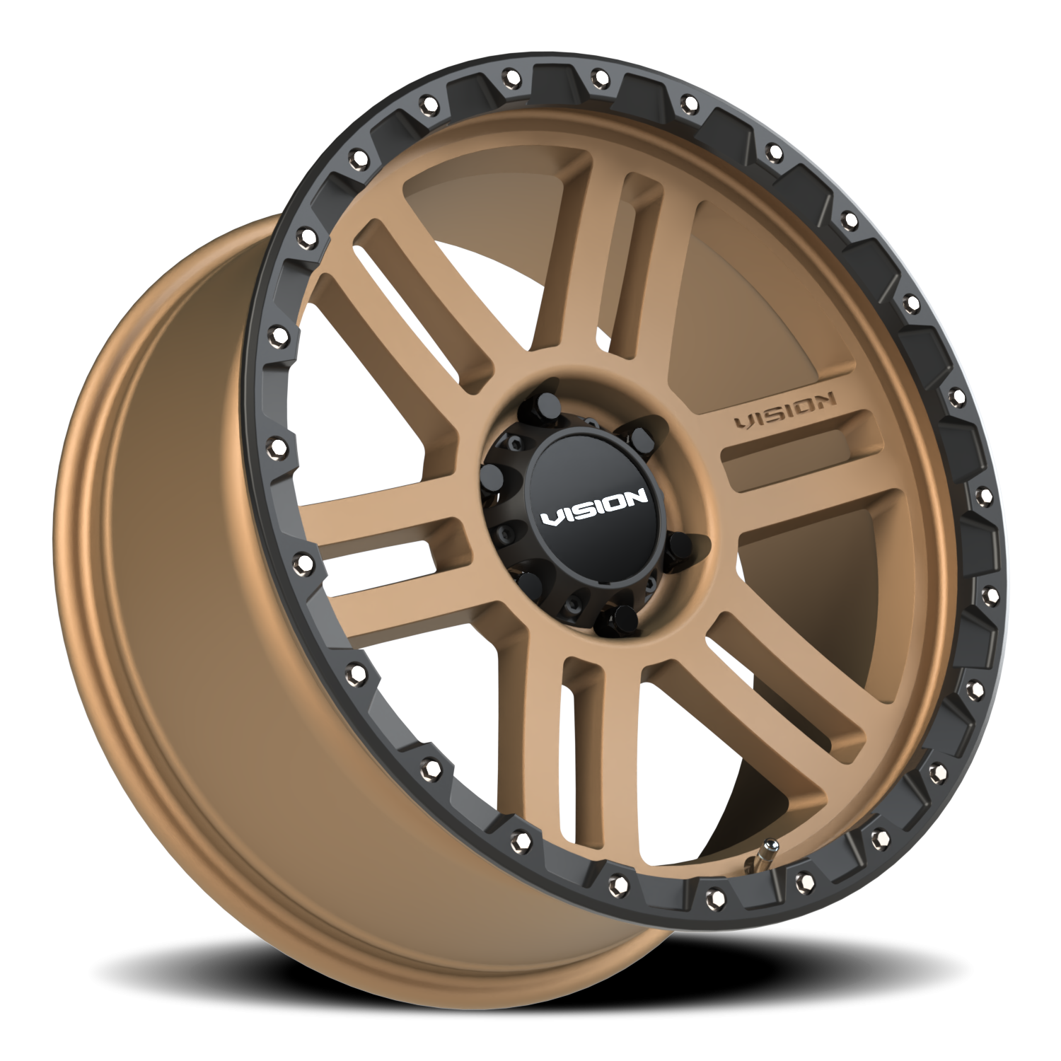 Vision Wheel 354 Bronze 20x9 +12 6x139.7mm 106.2mm - Wheelwiz