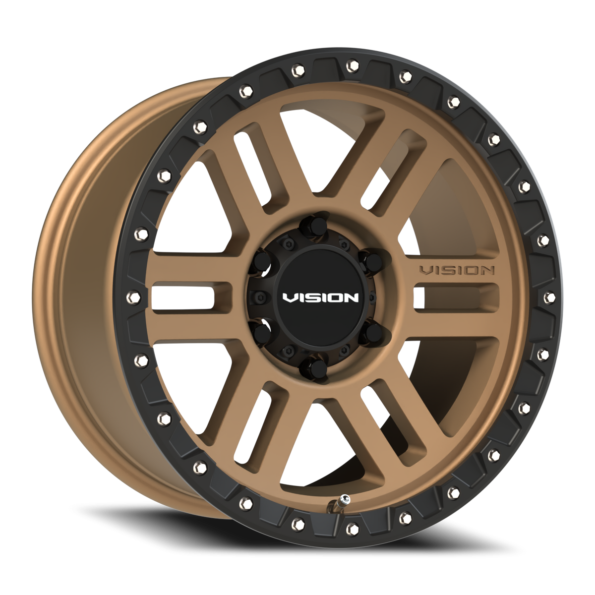 Vision Wheel 354 Bronze 17x9 +12 6x139.7mm 106.2mm - Wheelwiz