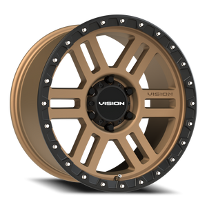 Vision Wheel 354 Bronze 18x9 +12 6x139.7mm 106.2mm - Wheelwiz