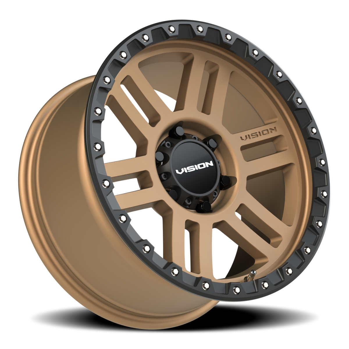 Vision Wheel 354 Bronze 18x9 +12 6x139.7mm 106.2mm - Wheelwiz