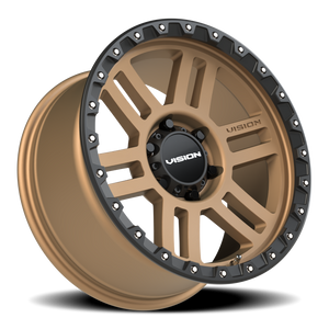 Vision Wheel 354 Bronze 18x9 +12 6x139.7mm 106.2mm - Wheelwiz