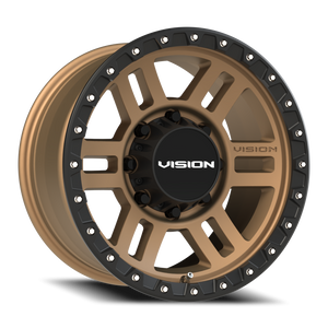 Vision Wheel 354 Bronze 17x9 +12 8x170mm 125.2mm - Wheelwiz