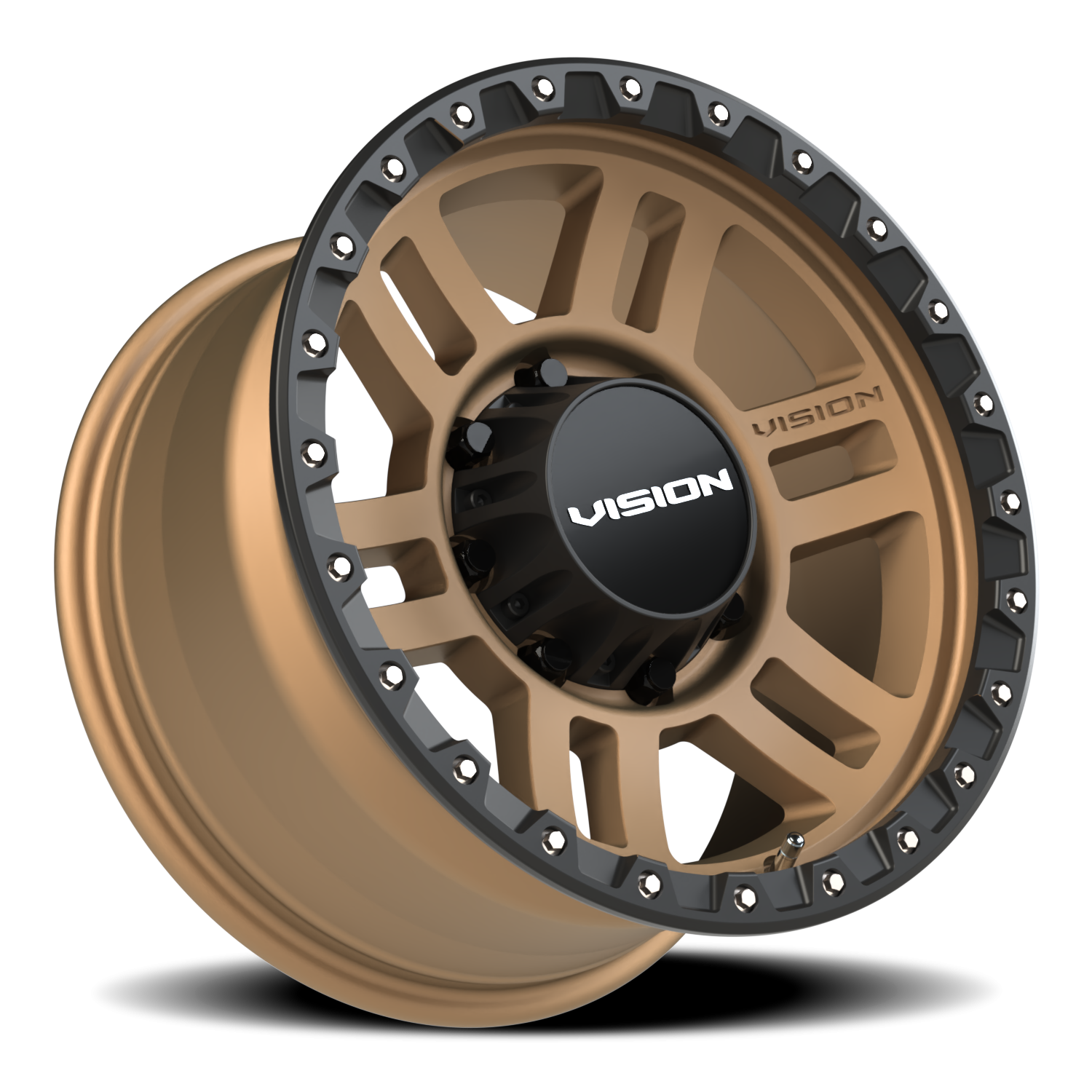 Vision Wheel 354 Bronze 17x9 +12 8x165.1mm 125.2mm - Wheelwiz