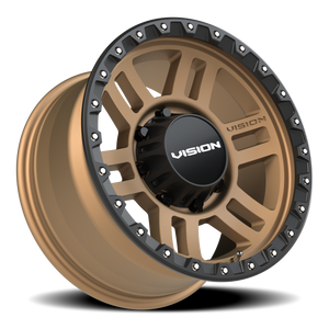 Vision Wheel 354 Bronze 17x9 +12 8x165.1mm 125.2mm - Wheelwiz