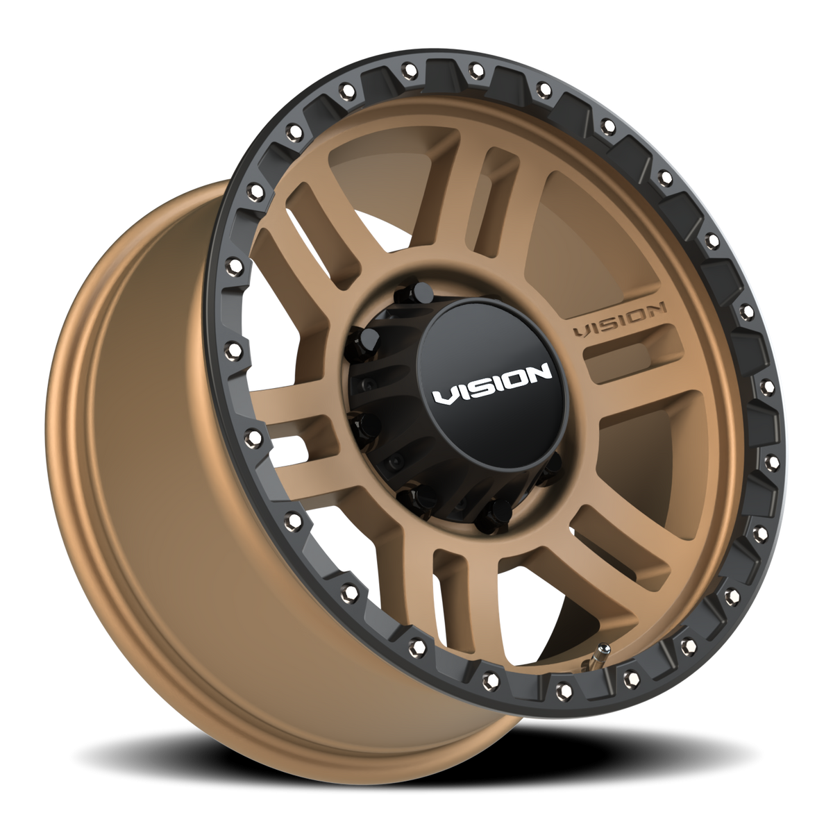 Vision Wheel 354 Bronze 18x9 +12 8x170mm 125.2mm - Wheelwiz