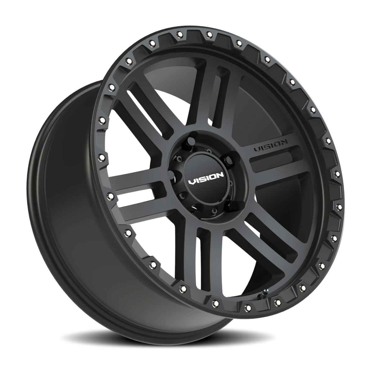 Vision Wheel 354 Satin Black 20x9 +12 5x150mm 110.2mm - Wheelwiz