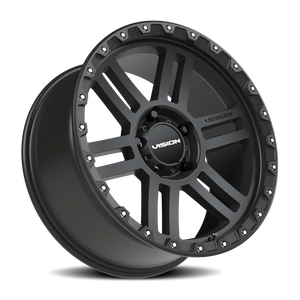 Vision Wheel 354 Satin Black 20x9 +12 5x150mm 110.2mm - Wheelwiz
