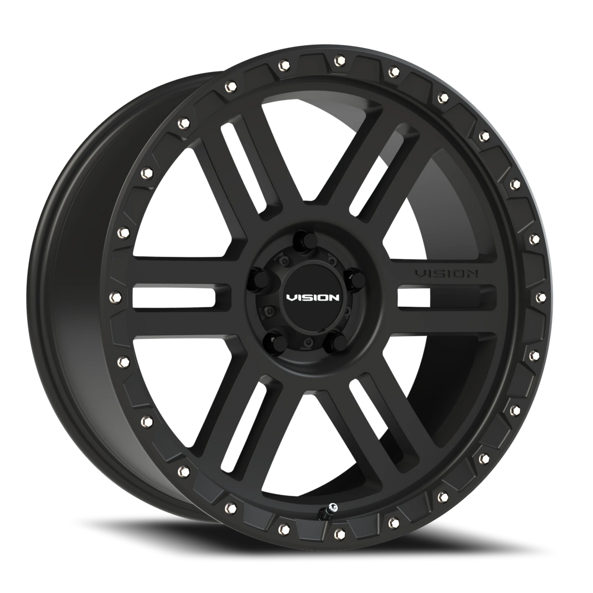 Vision Wheel 354 Satin Black 20x9 +10 5x127mm 78.1mm - Wheelwiz