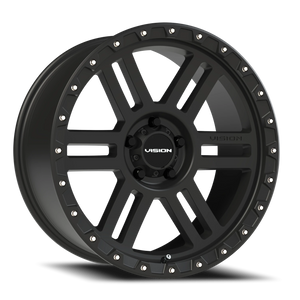 Vision Wheel 354 Satin Black 20x9 +10 5x127mm 78.1mm - Wheelwiz