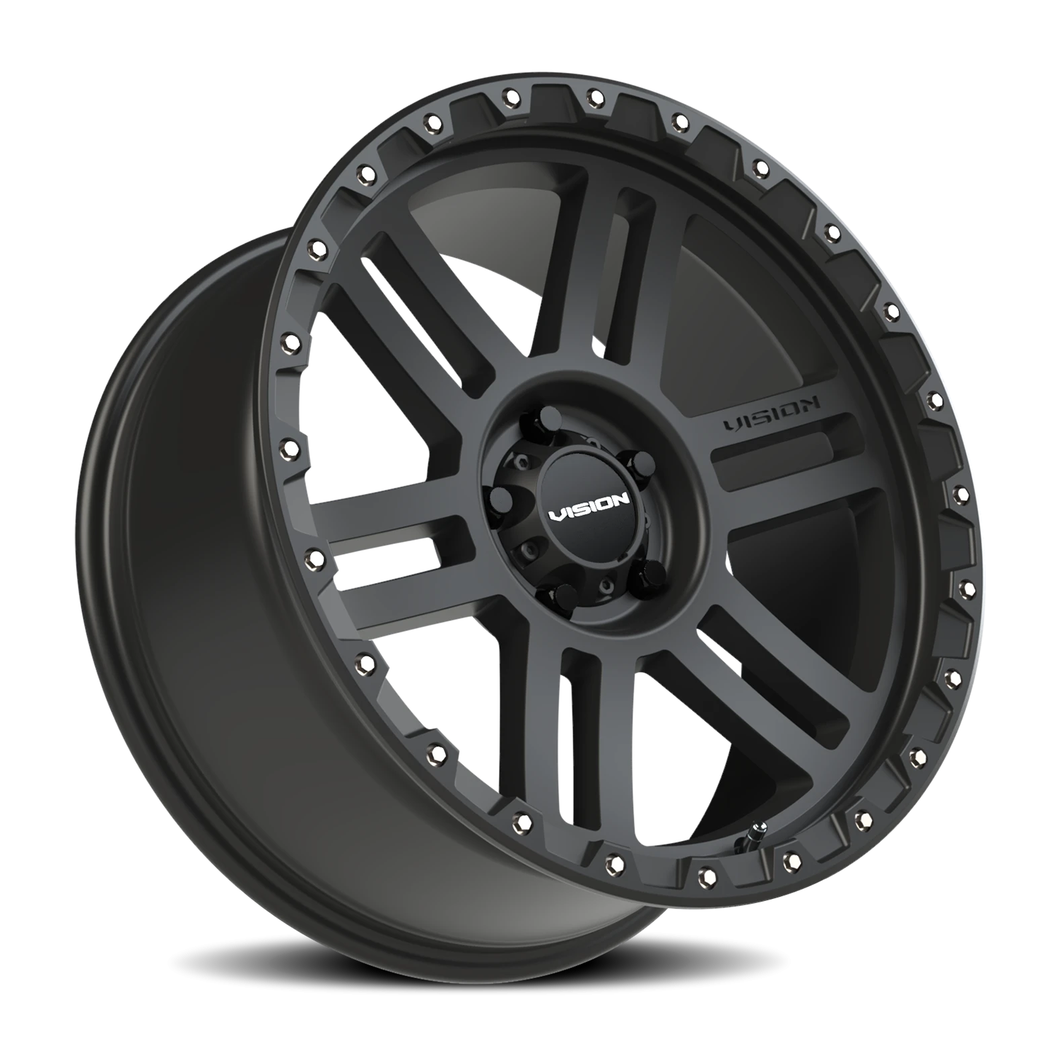 Vision Wheel 354 Satin Black 20x9 +10 5x127mm 78.1mm - Wheelwiz