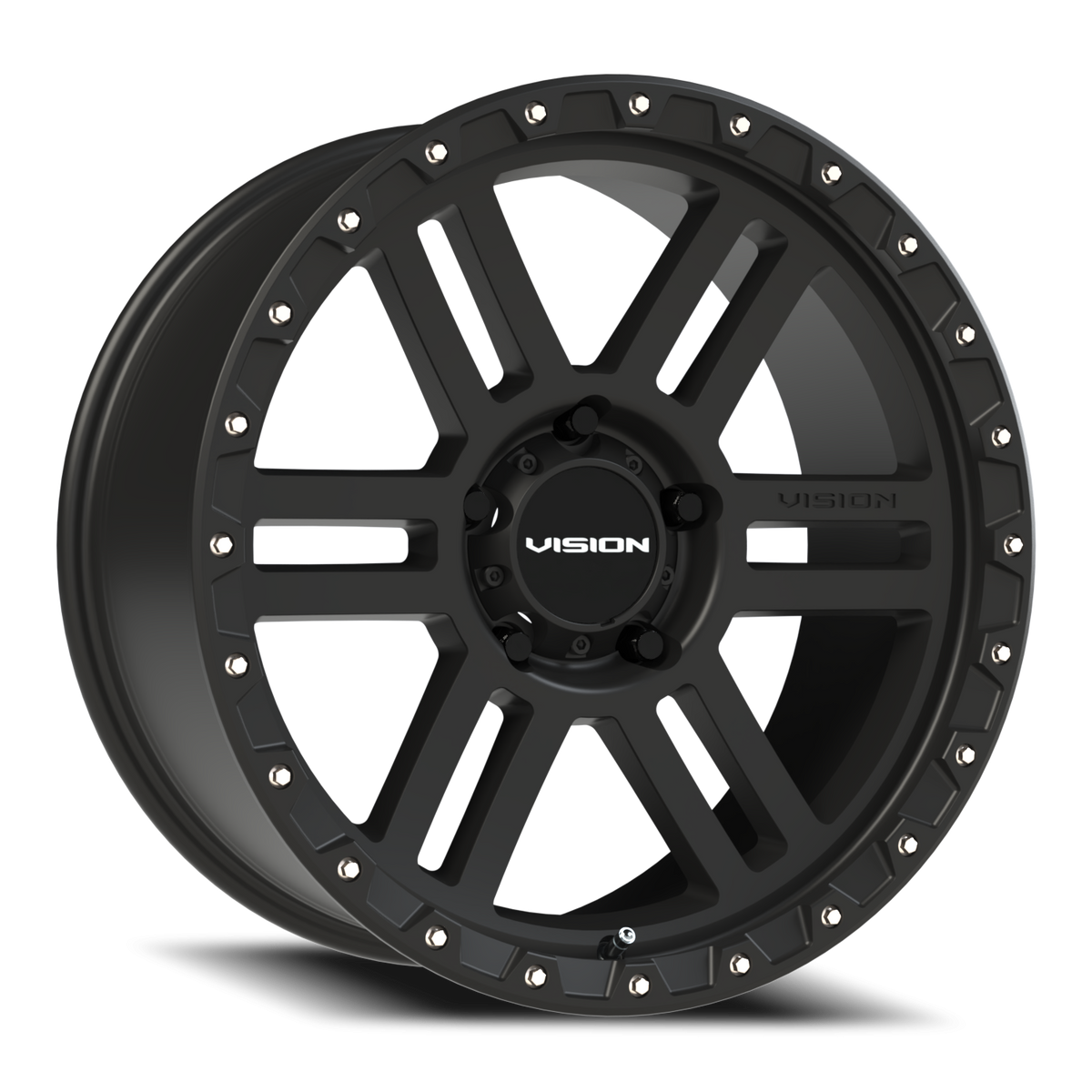 Vision Wheel 354 Satin Black 20x9 +12 5x139.7mm 108mm - Wheelwiz