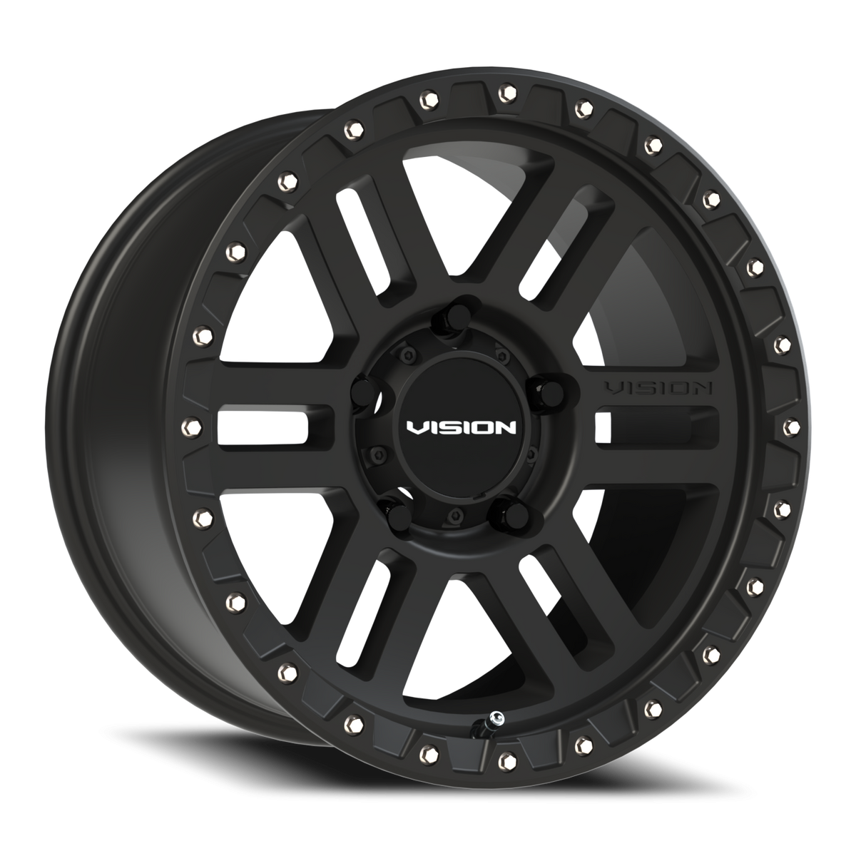 Vision Wheel 354 Satin Black 17x9 +12 5x150mm 110.2mm - Wheelwiz