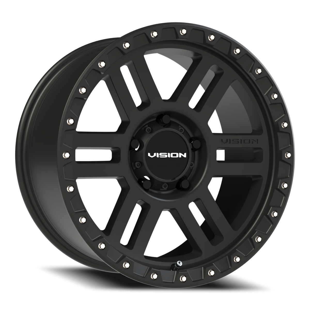 Vision Wheel 354 Satin Black 18x9 +12 5x150mm 110.2mm - Wheelwiz