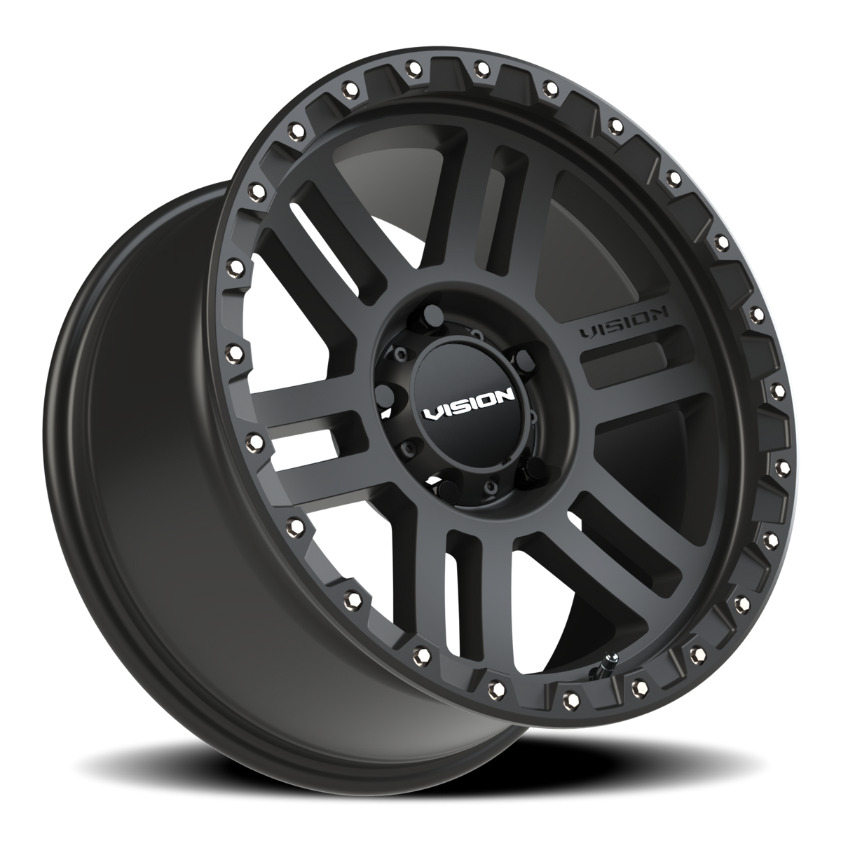 Vision Wheel 354 Satin Black 18x9 +12 5x150mm 110.2mm - Wheelwiz