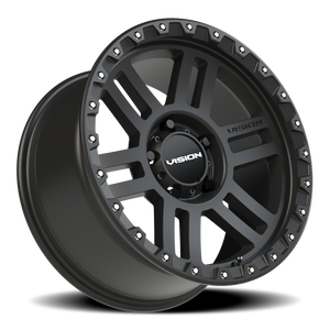 Vision Wheel 354 Satin Black 18x9 +12 5x150mm 110.2mm - Wheelwiz