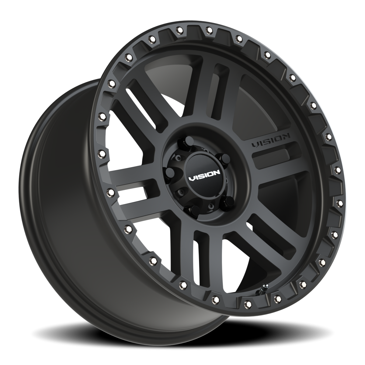 Vision Wheel 354 Satin Black 18x9 +12 5x114.3mm 83mm - Wheelwiz