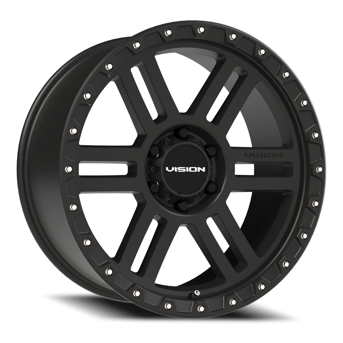 Vision Wheel 354 Satin Black 20x9 +12 6x135mm 87.1mm - Wheelwiz