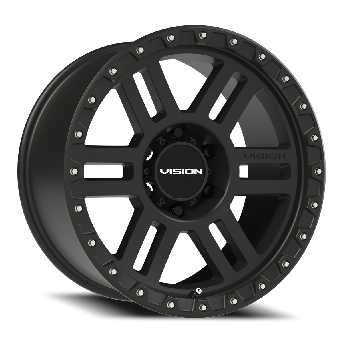 Vision Wheel 354 Satin Black 18x9 -12 6x139.7mm 106.2mm - Wheelwiz