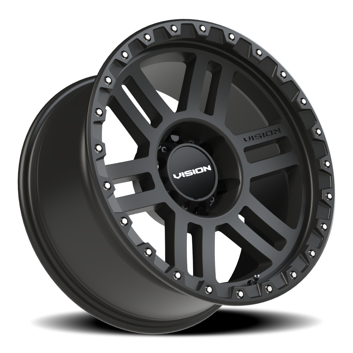 Vision Wheel 354 Satin Black 18x9 -12 6x139.7mm 106.2mm - Wheelwiz