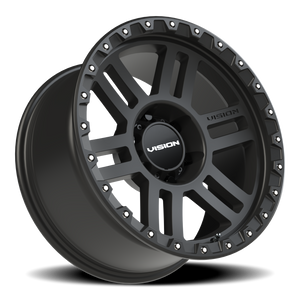 Vision Wheel 354 Satin Black 18x9 -12 6x139.7mm 106.2mm - Wheelwiz