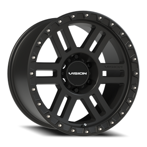 Vision Wheel 354 Satin Black 18x9 +12 6x139.7mm 106.2mm - Wheelwiz